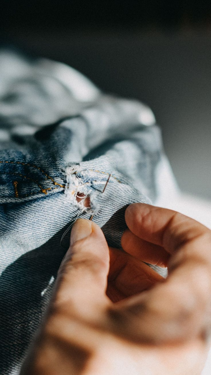 Torn Area Repair (No Darning)